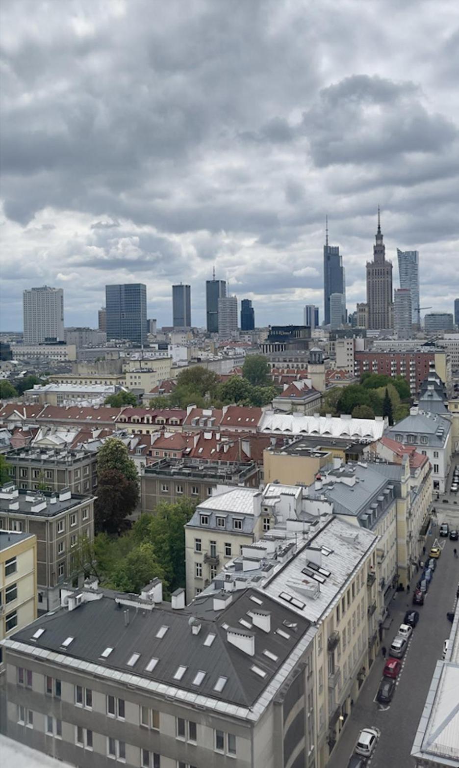 Atelier W Sercu Warszawy Z Panoramicznym Widokiem Apartment Варшава Екстериор снимка