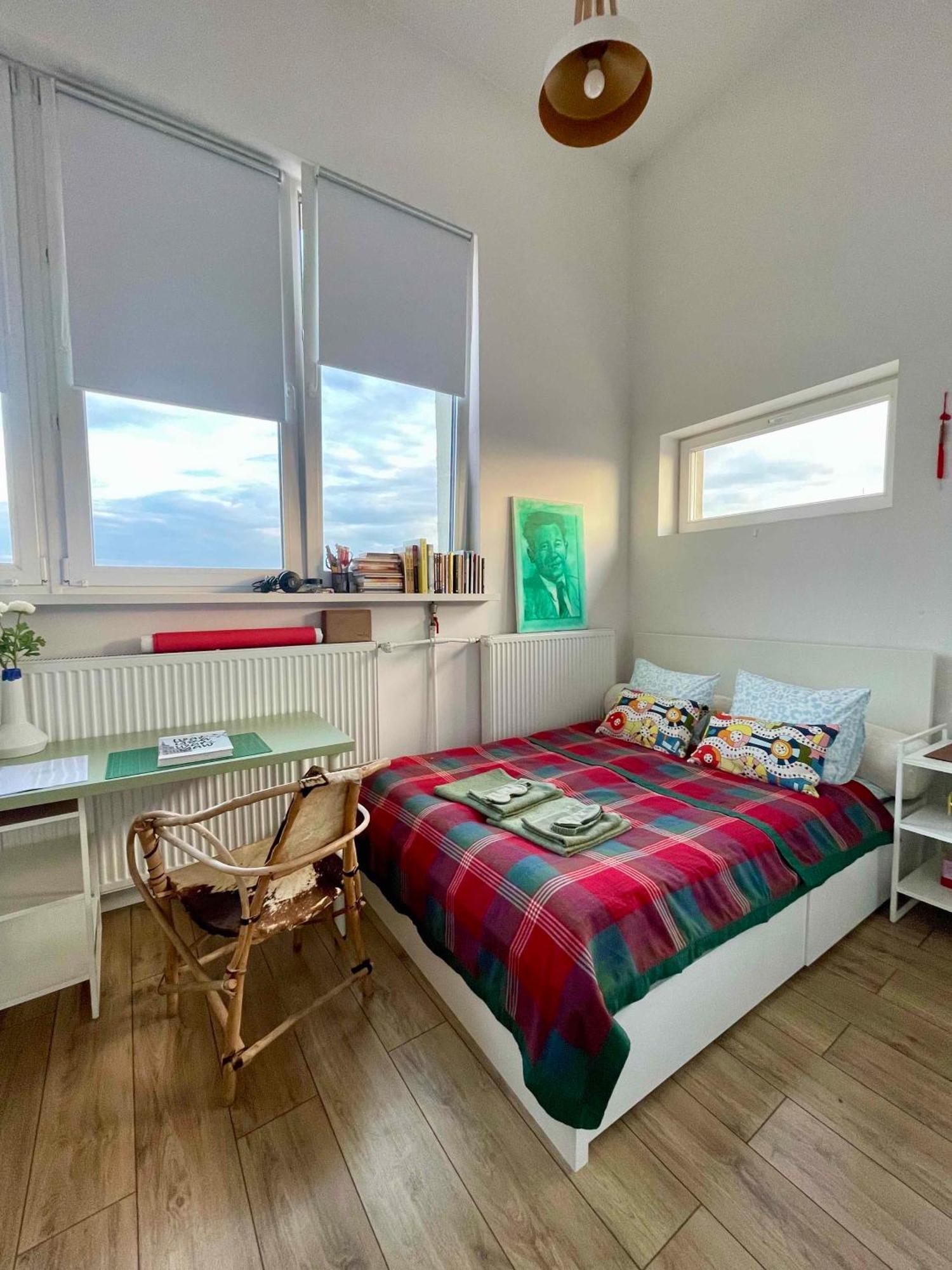 Atelier W Sercu Warszawy Z Panoramicznym Widokiem Apartment Варшава Екстериор снимка